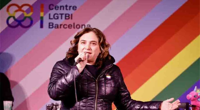 Ada Colau asiste al primer aniversario del Centro LGTBI Ada Colau asiste a los actos de celebración del primer aniversario del Centro LGTBI