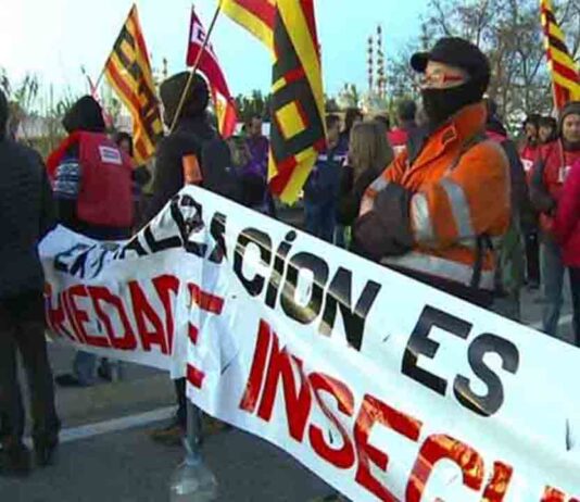 Huelga en la petroquímica de Tarragona un mes después de la explosión Huelga en la petroquímica de Tarragona un mes después de la explosión