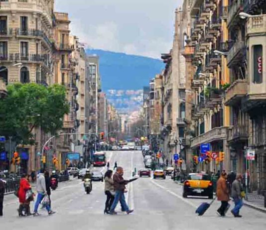 La modificación de la Vía Laietana tendrá más espacio para el peatón La modificación de la Vía Laietana tendrá más espacio para el peatón