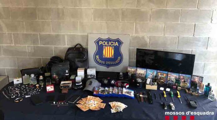 Desarticulado un grupo criminal que robaba en el interior de domicilios y vehículos Desarticulado un grupo criminal que robaba en el interior de domicilios y vehículos