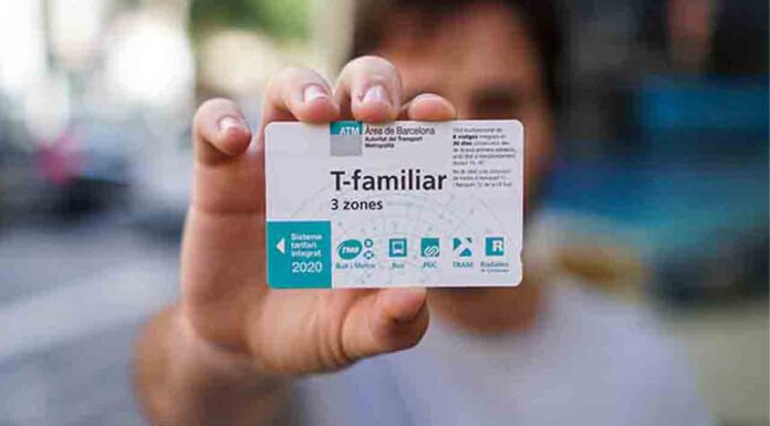 La T-familiar, la nueva tarjeta de transporte multipersonal de Barcelona La T-familiar, la nueva tarjeta de transporte multipersonal de Barcelona