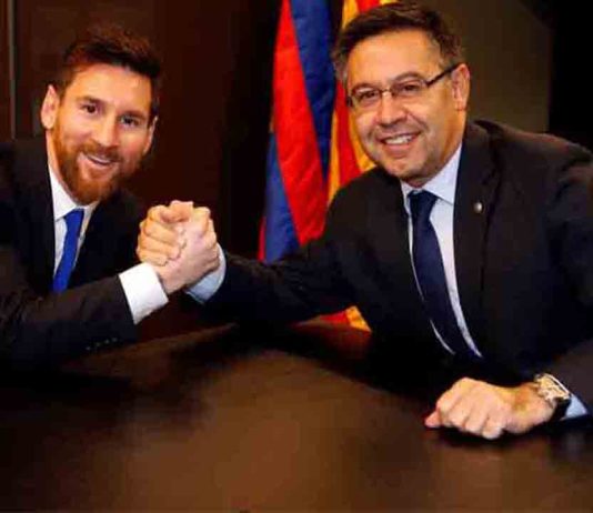 Bartomeu: «Messi me dijo desde el primer día que había que hacer esta rebaja» Messi me dijo desde el primer día que había que hacer esta rebaja