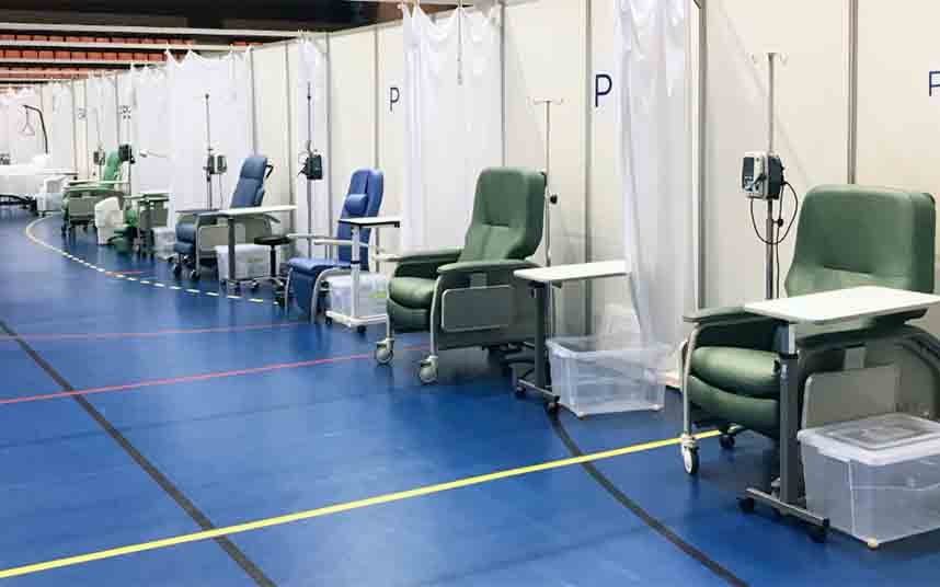 La ampliación del Vall d'Hebron cambia a pacientes sin coronavirus