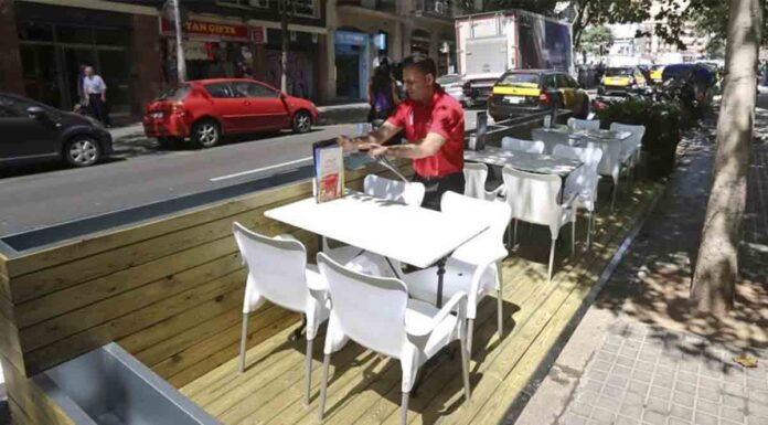 Ampliación temporal de las terrazas de Barcelona y espacio para el comercio de barrio Ampliación temporal de las terrazas de Barcelona y espacio para el comercio de barrio