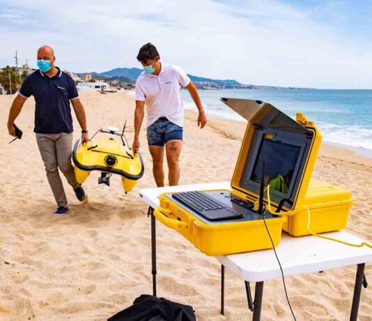 Estudio en Barcelona del fondo marino del litoral metropolitano norte Estudio en Barcelona del fondo marino del litoral metropolitano norte en profundidad