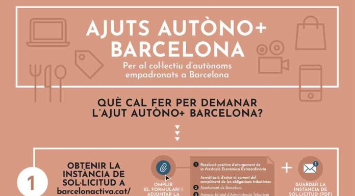 Hoy comienzan las ayudas económicas para los autónomos en Barcelona Hoy comienzan las ayudas económicas para los autónomos en Barcelona