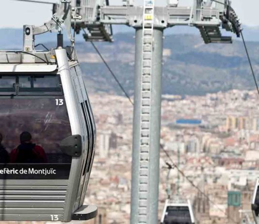 Se agotan las entradas gratuitas para el funicular y el teleférico de Montjuïc Se agotan las entradas gratuitas para el funicular y el teleférico de Montjuïc en su reapertura