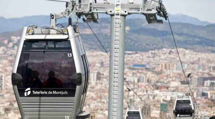 Se agotan las entradas gratuitas para el funicular y el teleférico de Montjuïc Se agotan las entradas gratuitas para el funicular y el teleférico de Montjuïc en su reapertura