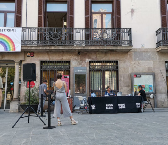 RADIO FABRA vuelve a la actividad en las calles de Sant Andreu RADIO FABRA vuelve a la actividad en las calles de Sant Andreu