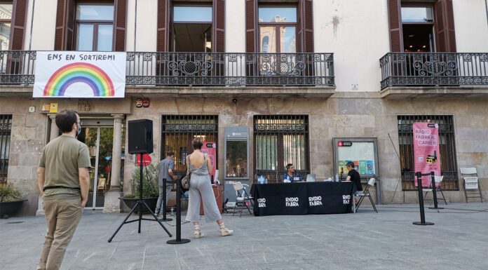 RADIO FABRA vuelve a la actividad en las calles de Sant Andreu RADIO FABRA vuelve a la actividad en las calles de Sant Andreu