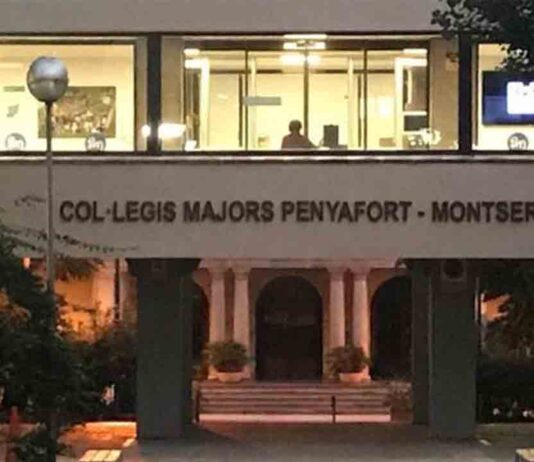 60 positivos en el colegio mayor Penyafort Montserrat de Barcelona 60 positivos en el colegio mayor Penyafort Montserrat de Barcelona