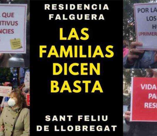Familiares de la Residencia Falguera dicen basta Familiares de la Residencia Falguera dicen basta