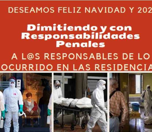 Familiares junto con colectivos sociales piden dimisiones a los responsables de la gestión Familiares junto con colectivos sociales piden dimisiones a los responsables de la gestión