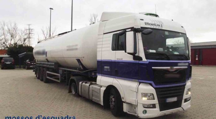 Detenido un camionero por circular en sentido contrario y dar positivo en alcohol Detenido un camionero por circular en sentido contrario y dar positivo en alcohol