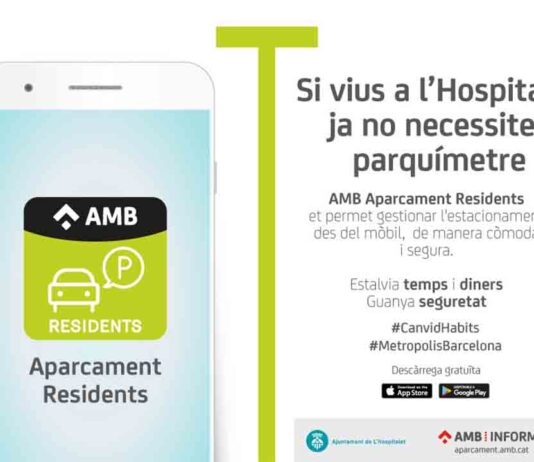 Nueva app metropolitana para residentes en las áreas verdes de aparcamiento