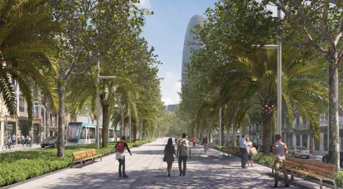 Vía libre a la conexión de las redes de tranvía por la Diagonal Vía libre a la conexión de las redes de tranvía por la Diagonal