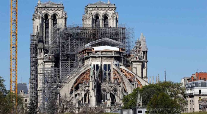 Comienza la cuenta atrás para la restauración de Notre Dame Comienza la cuenta atrás para la restauración de Notre Dame