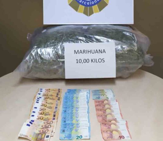 Detenidos al intentar enviar 10 kilos de marihuana por una empresa de transportes Detenidos al intentar enviar 10 kilos de marihuana por una empresa de transportes