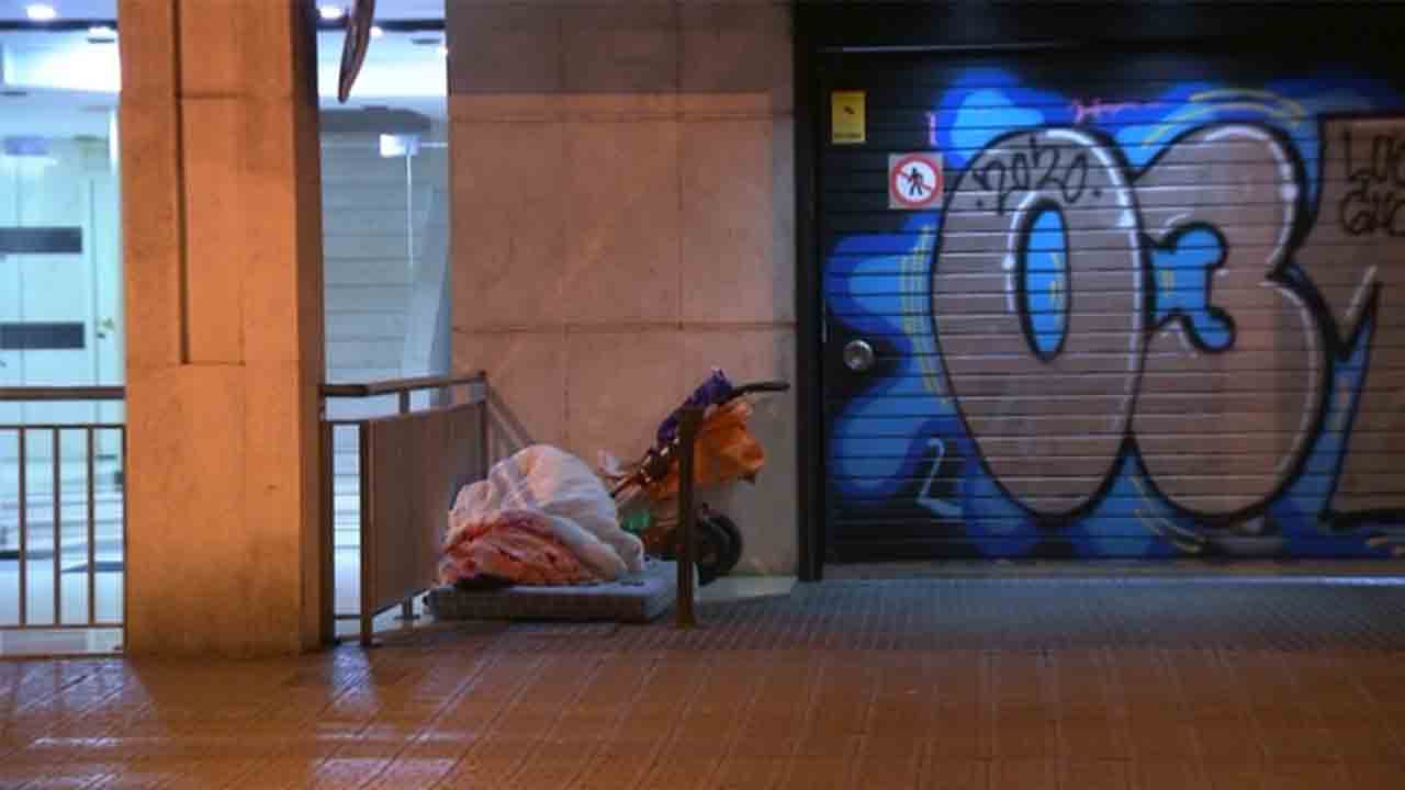 Tercer sintecho muerto en Barcelona en ocho días