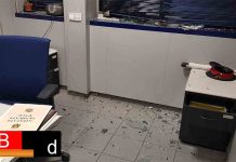 Destrozada la comisaría de los Mossos de Vic en las protestas de Hasel Destrozada la comisaría de los Mossos de Vic en las protestas de Hasel