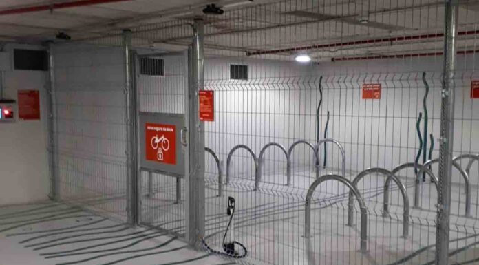 Nuevo aparcamiento seguro para bicicletas en el mercado de Sant Antoni Nuevo aparcamiento seguro para bicicletas en el mercado de Sant Antoni