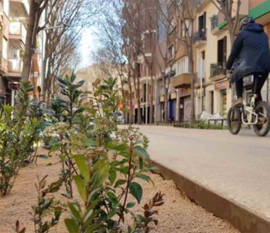 Continúa la pacificación de la calle Gran de Sant Andreu Continúa la pacificación de la calle Gran de Sant Andreu