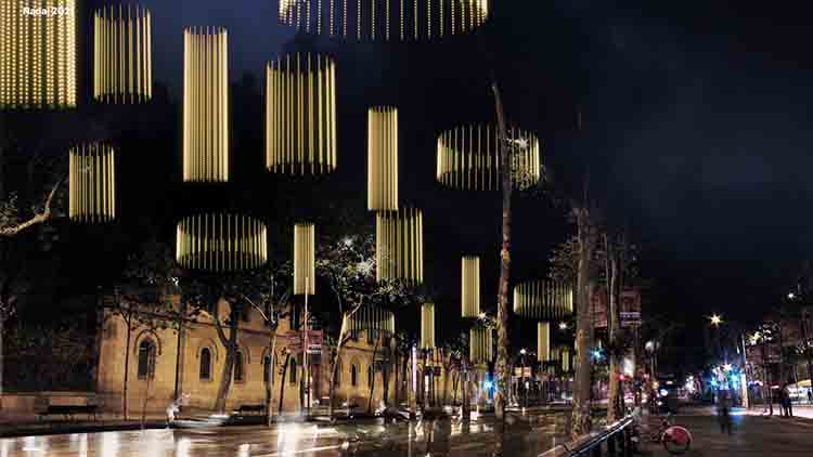 Barcelona se reivindica como ciudad del diseño por la iluminación para Navidad 2021