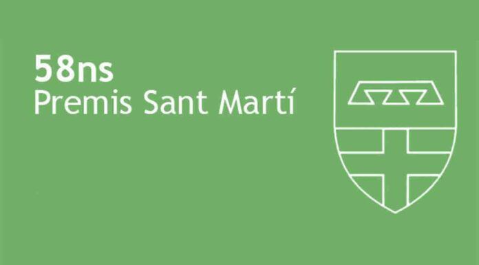 Entrega de los 58 Premios Sant Martí correspondientes a la edición de 2020 58 Premios Sant Martí correspondientes a la edición de 2020