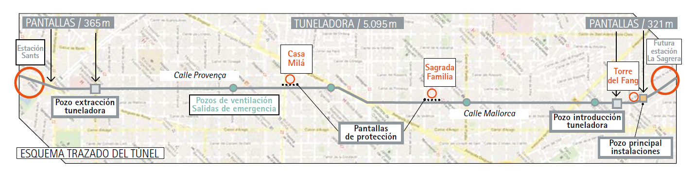 Finalizan las obras de las salidas de emergencia del tunel Sants-La Sagrera