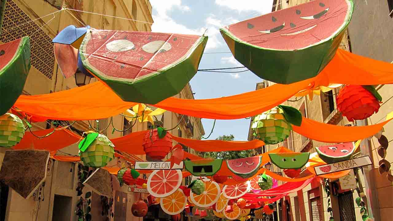 Todo a punto para la Fiesta Mayor de Gràcia 2021