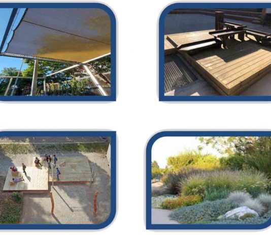 Una docena de escuelas públicas de Barcelona naturalizan los patios Una docena de escuelas públicas de Barcelona naturalizan los patios
