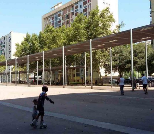 Comienzan las obras en la plaza dels Porxos de Sant Martí de Provençals Comienzan las obras en la plaza dels Porxos de Sant Martí de Provençals
