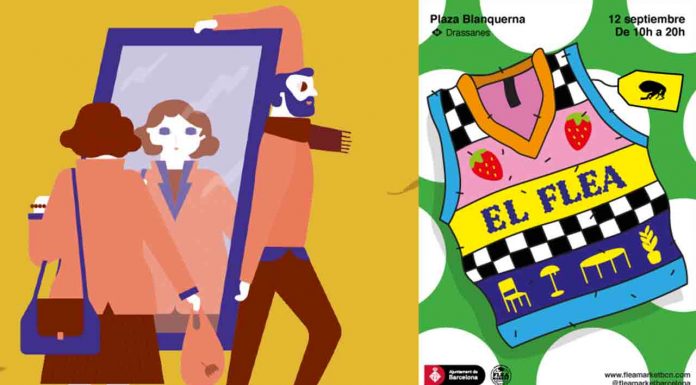 Mercadillo El Flea en Barcelona Mercadillo El Flea en Barcelona