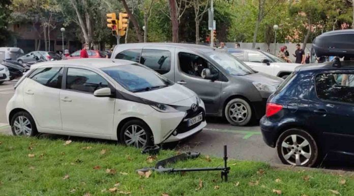 Herido en accidente el conductor de un patinete al pasar un semáforo en rojo Herido en accidente el conductor de un patinete al pasar un semáforo en rojo