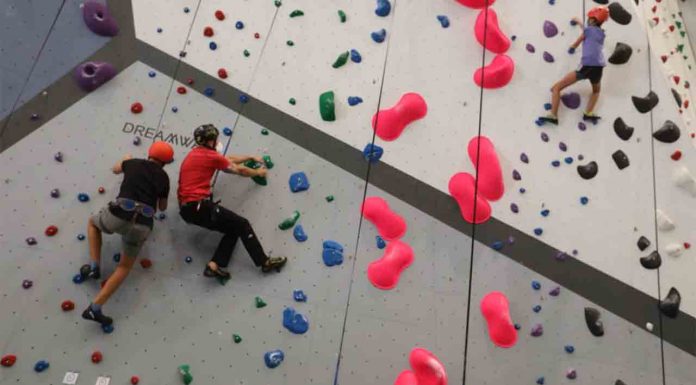 Inauguración del nuevo Rocódromo en Gavà, el más grande de España Inauguración del nuevo Rocódromo en Gavà, el más grande de España