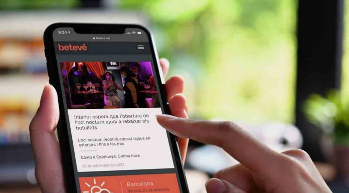 La web de betevé, Premio de Comunicación Local 2021 al mejor digital La web de betevé, Premio de Comunicación Local 2021 al mejor digital