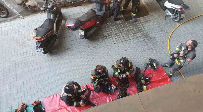 Muere una mujer de 87 años en un incendio en Sant Martí de Provençals Muere una mujer de 87 años en un incendio en Sant Martí de Provençals