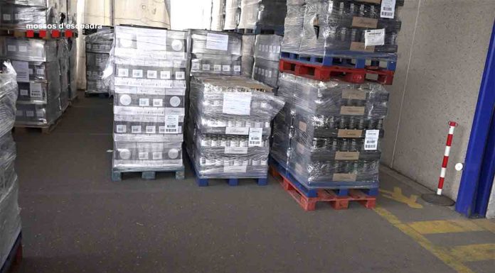 Miles de botellas de vino de DO Priorat, Terra Alta y Montsat con etiquetas falsas Miles de botellas de vino de DO Priorat, Terra Alta y Montsat con etiquetas falsas