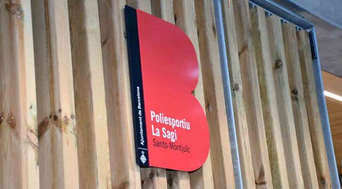 Sants-Badal estrena el nuevo polideportivo municipal La Sagi Sants-Badal estrena el nuevo polideportivo municipal La Sagi