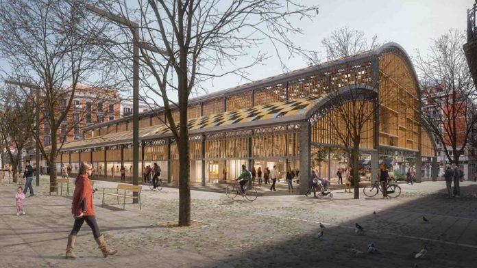 Así será el nuevo mercado de la Abacería en Gràcia