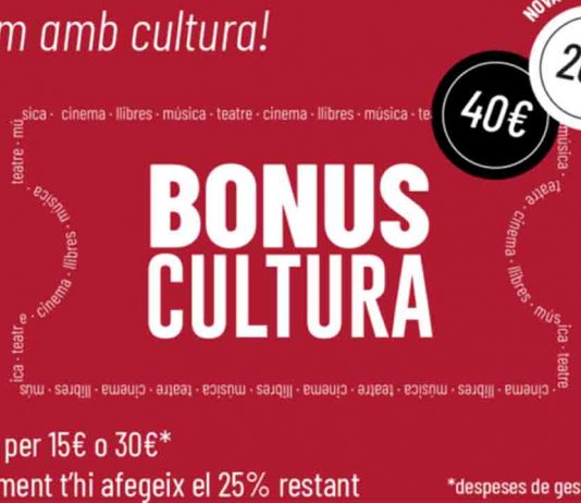 Últimos días para comprar tus BONUS CULTURA Últimos días para comprar tus BONUS CULTURA