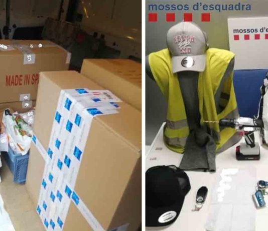 Dos detenidos por robar en una furgoneta en Hospitalet de Llobregat Dos detenidos por robar en una furgoneta en Hospitalet