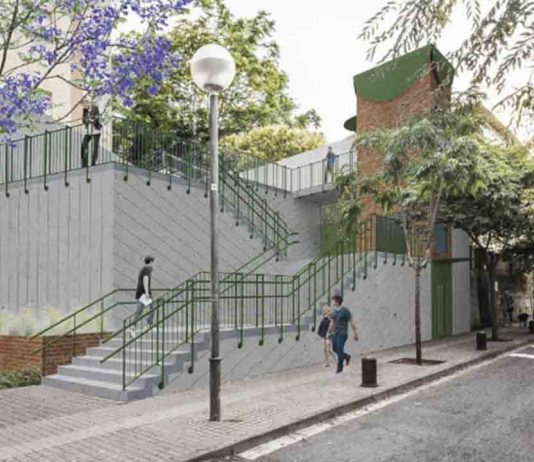 Se inician las obras del Balcón de Can Peguera para mejorar la accesibilidad Se inician las obras del Balcón de Can Peguera para mejorar la accesibilidad en el barrio
