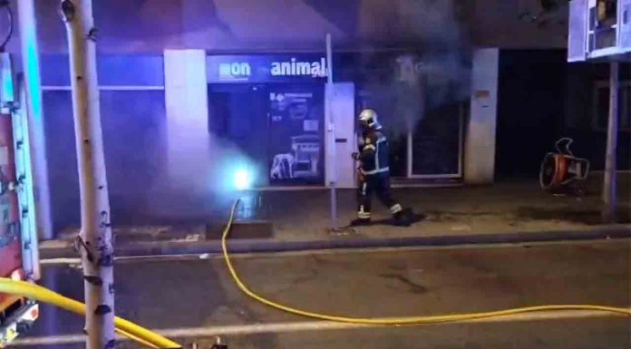 Mueren centenares de animales en el incendio de una tienda en La Bordeta Mueren centenares de animales en el incendio de una tienda en La Bordeta