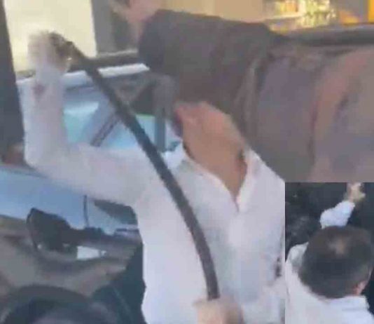 Un conductor de Cabify ataca con un cuchillo a un motorista en Hospitalet Un conductor de Cabify ataca con un cuchillo a un motorista en Hospitalet