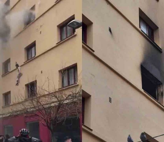 Nueve heridos, uno crítico, en el incendio del hotel Coronado en Poble Sec Nueve heridos, uno crítico, en el incendio del hotel Coronado en Poble Sec