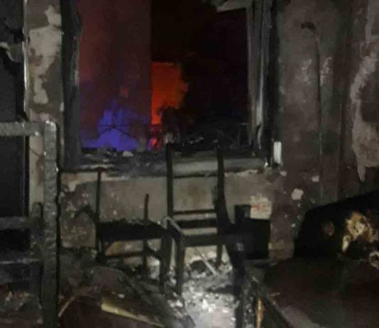 Un herido grave por un incendio en Roquetes incendio en Roquetes