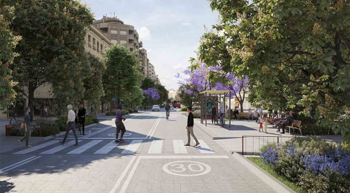 Las obras del nuevo eje verde de Pi Margall comenzarán en junio Las obras del nuevo eje verde de Pi Margall comenzarán en junio