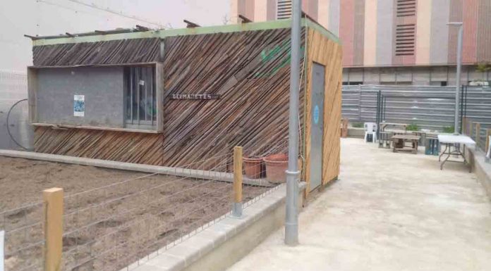 El Eixample finaliza las obras de los huertos comunitarios del Espai Germanetes Jardins d'Emma