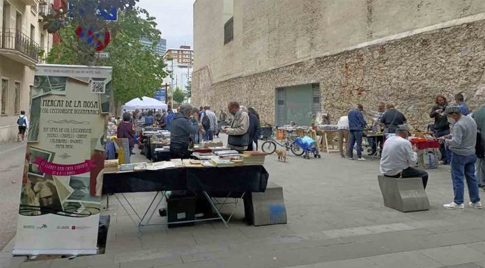Mercat de la Nosa y coleccionismo en Hostafrancs Mercat de la Nosa y coleccionismo en Hostafrancs